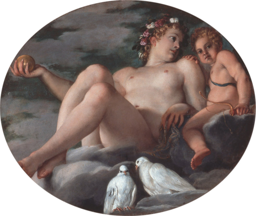 Venus og Cupido - Annibale Carracci