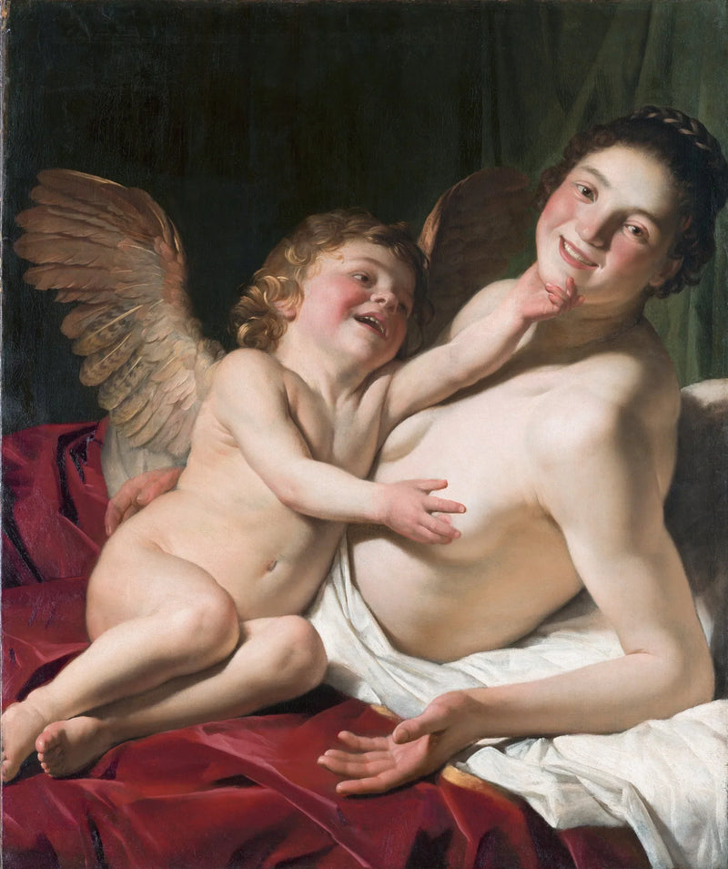 Venus og Cupido - Gerrit van Honthorst