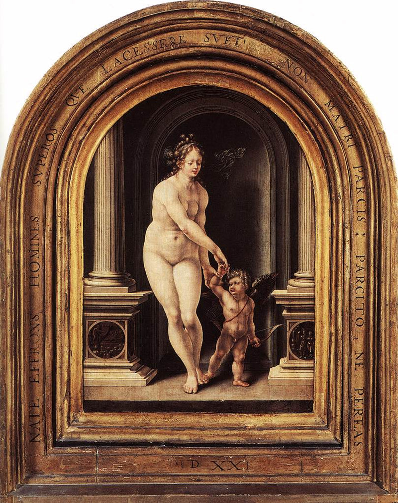 Venus og Cupido - Jan Gossaert