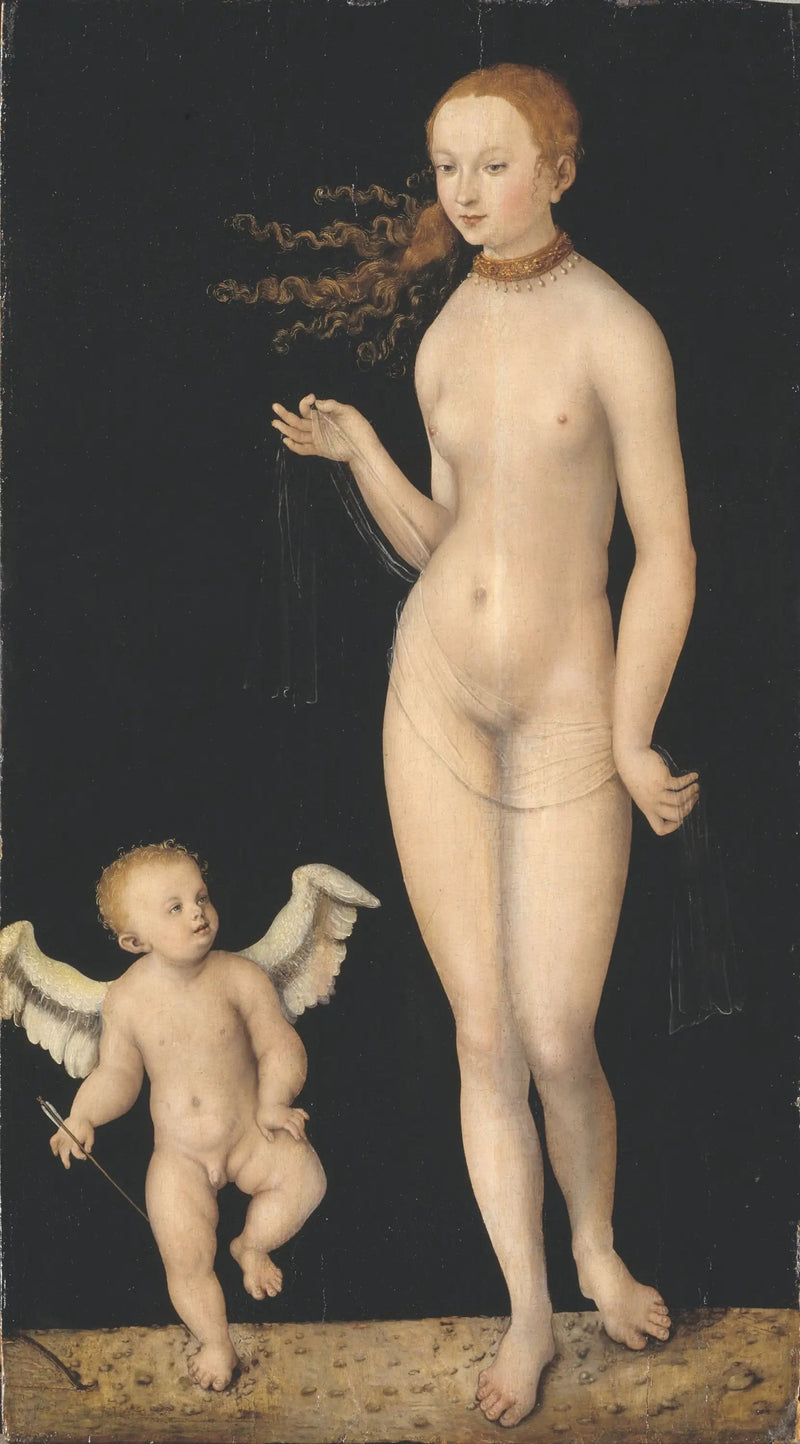 Venus og Cupido - Lucas Cranach den eldre