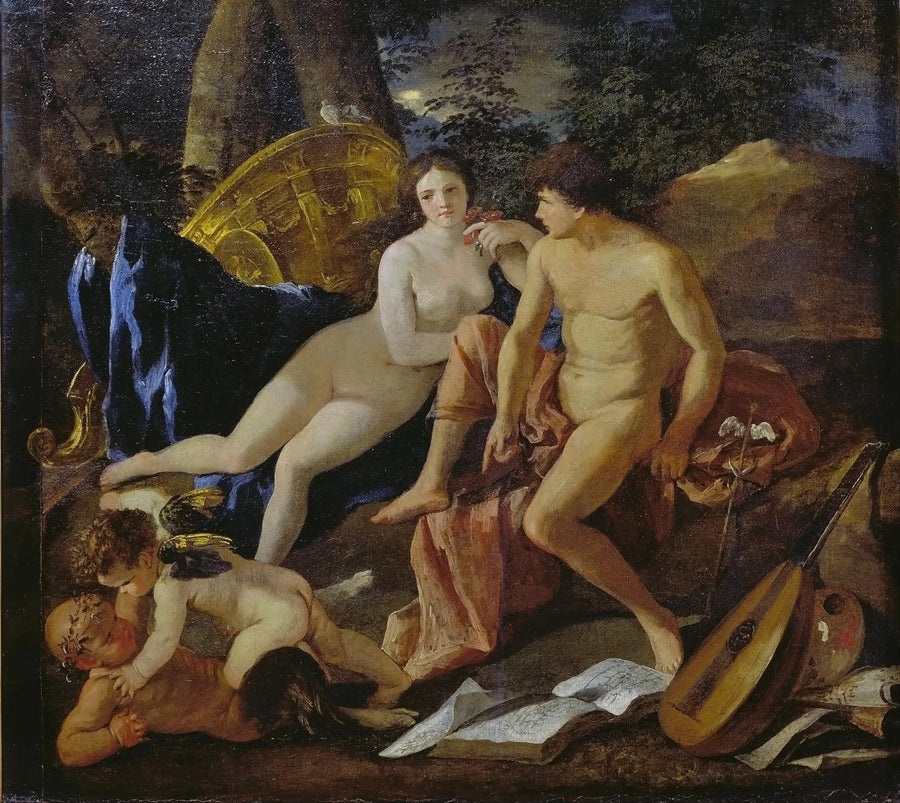 Venus og Merkur - Nicolas Poussin