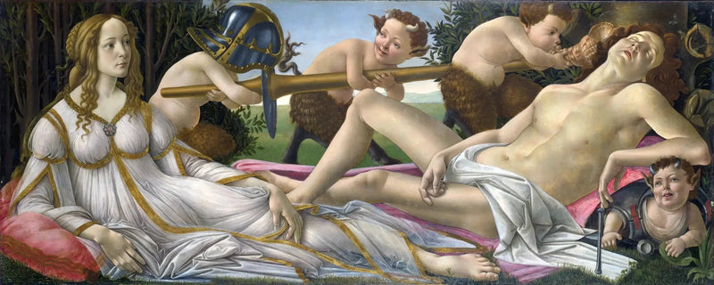 Venus og Mars - Sandro Botticelli