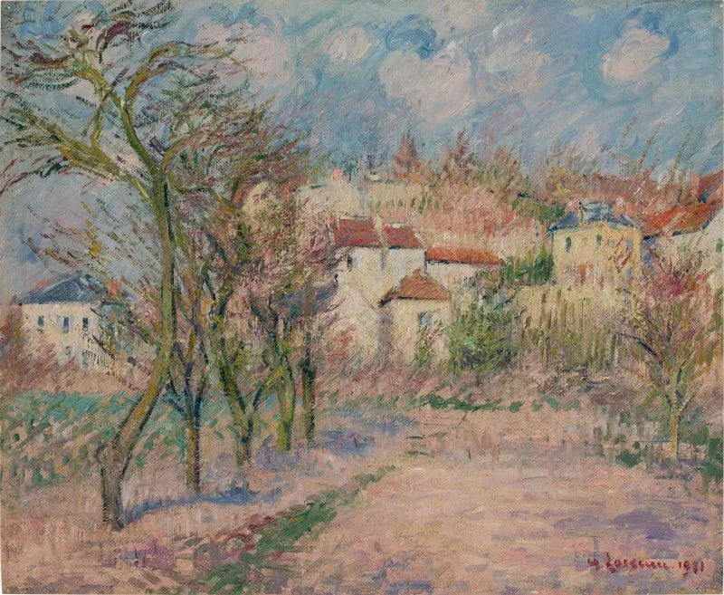 Verger i Hérouville (Seine-et-Oise) - Gustave Loiseau