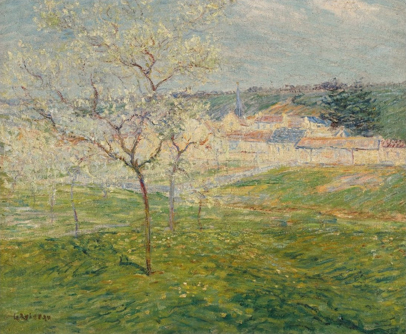 Verger om våren - Gustave Loiseau