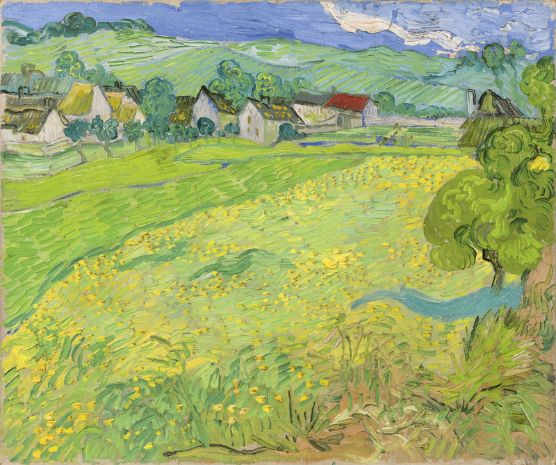 Les Vessenots à Auvers - Vincent van Gogh