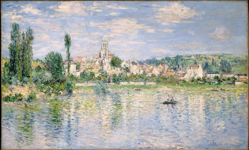 Vétheuil om sommeren W605 - Claude Monet