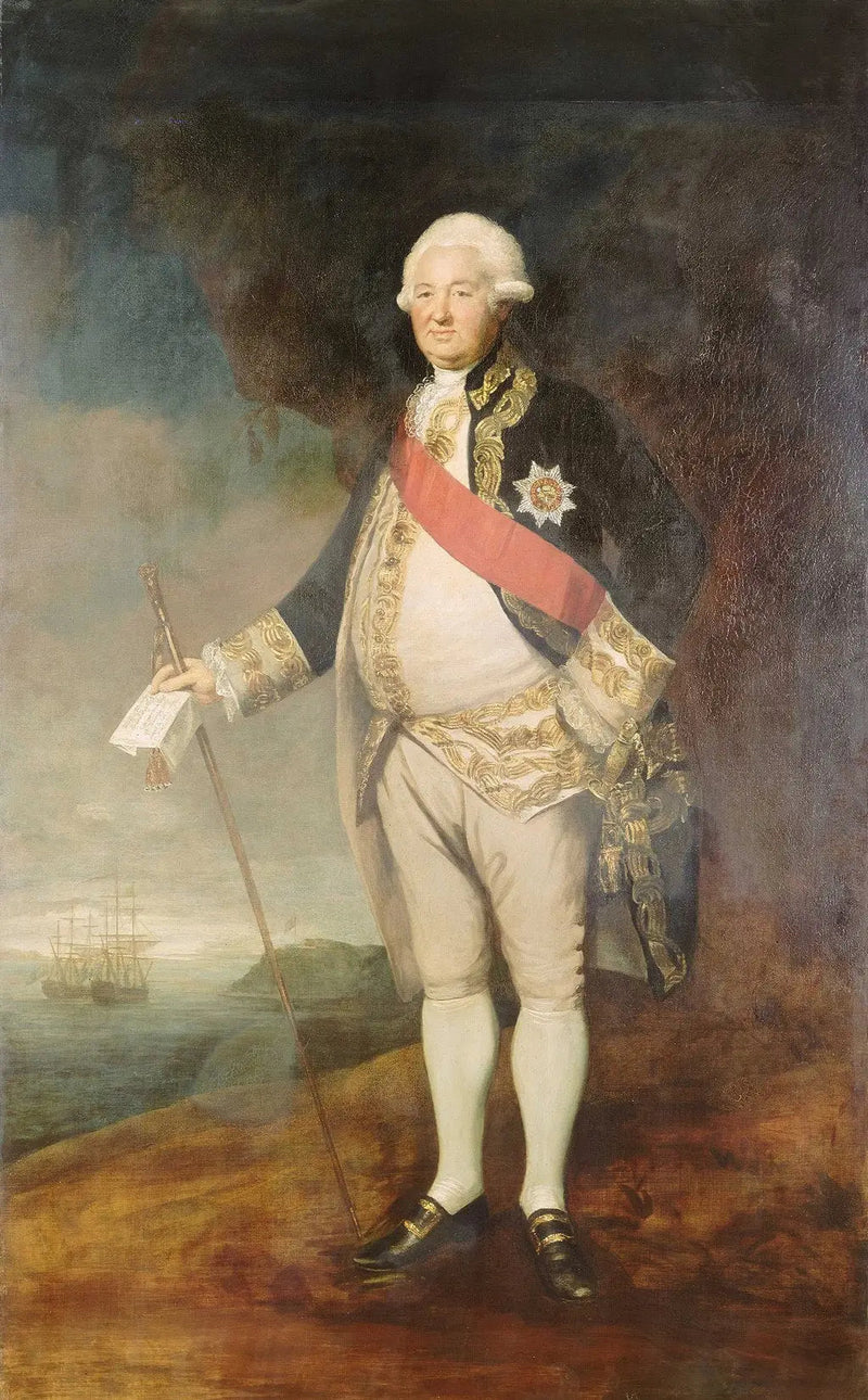 Viceadmiral Sir Edward Hughes, ca. 1720 - 1794 - Joshua Reynolds
