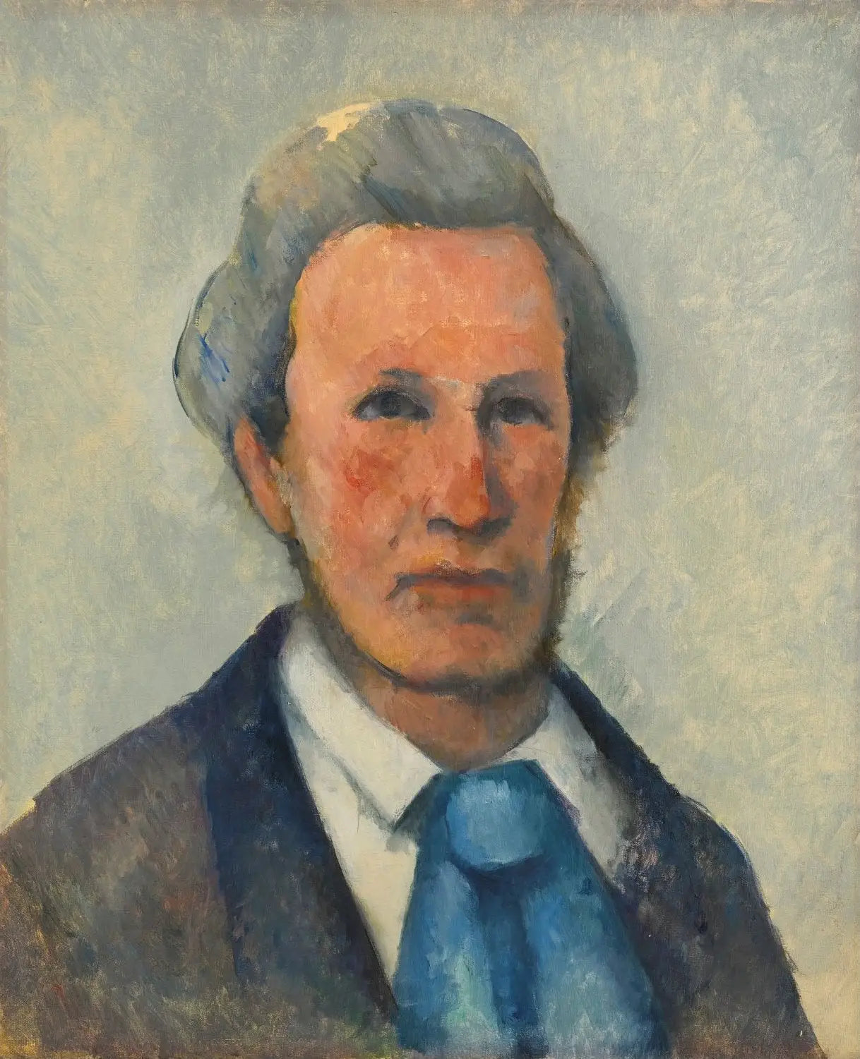Victor Chocquet, d'après une photographie - Paul Cézanne image 1 copie peinte à la main à l’huile