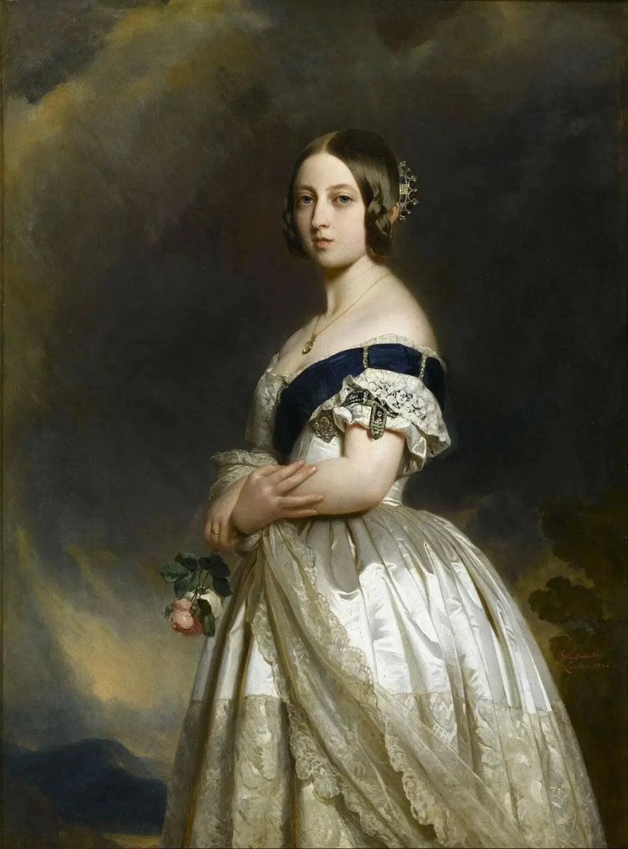 Victoria Ière, dronning av Storbritannia (1819-1901) - Franz Xaver Winterhalter

Source:
Victoria Ière, reine de Grande Bretagne (1819-1901) - Franz Xaver Winterhalter
