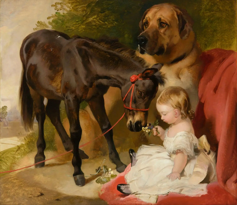 Victoria, prinsesse, med en ponni - Edwin Henry Landseer

Source:
Victoria, princesse royale, avec un poney - Edwin Henry Landseer
