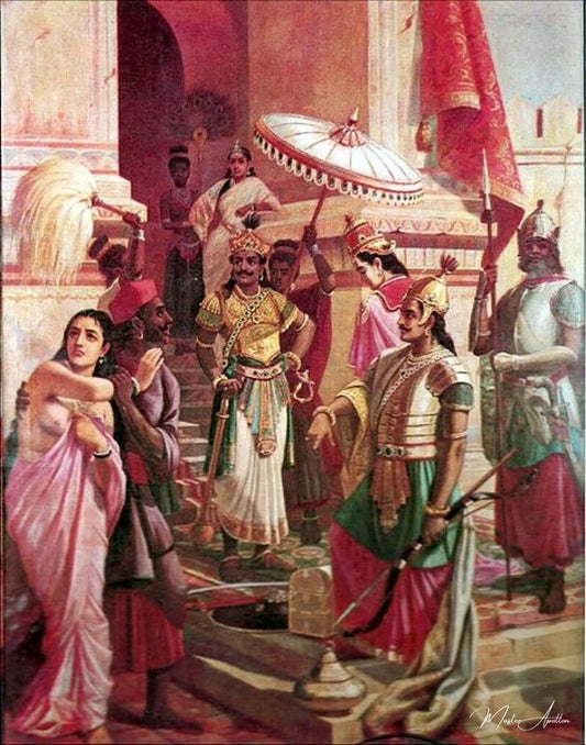 Victory of Meghanada - Raja Ravi Varma - Reproductions de tableaux et peintures haut de gamme