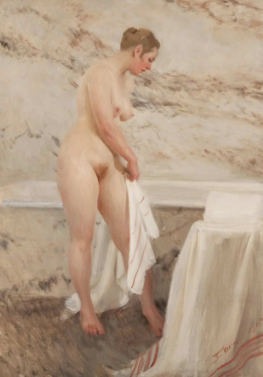Ved badekaret - Anders Zorn

Source:
Vid badkaret - Anders Zorn