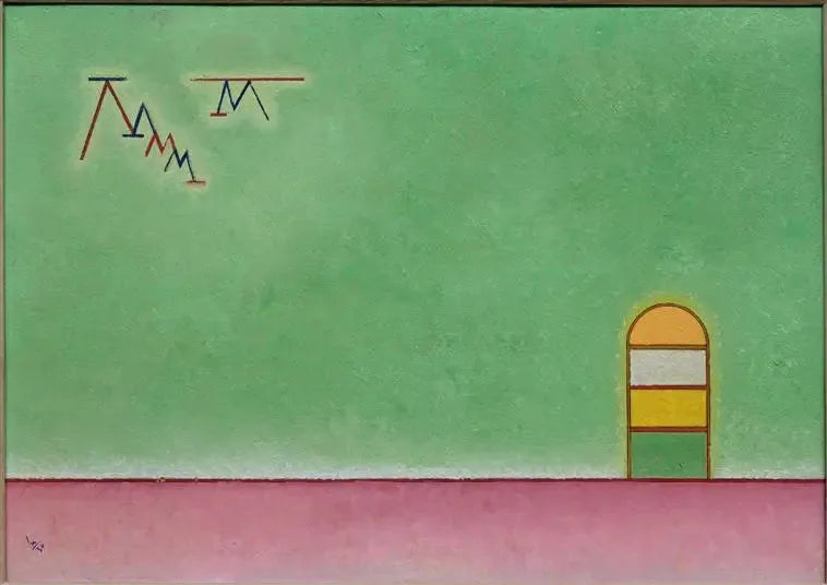 Vide vert - Vassily Kandinsky image 1 tableau peint à l’huile sur toile