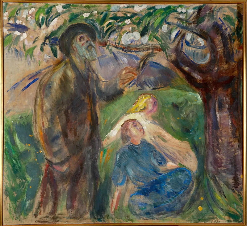 Liv: venstre del - Edvard Munch