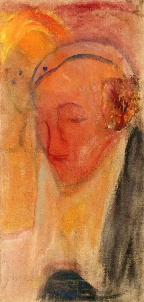 Gamle skjeggete mann - Edvard Munch
