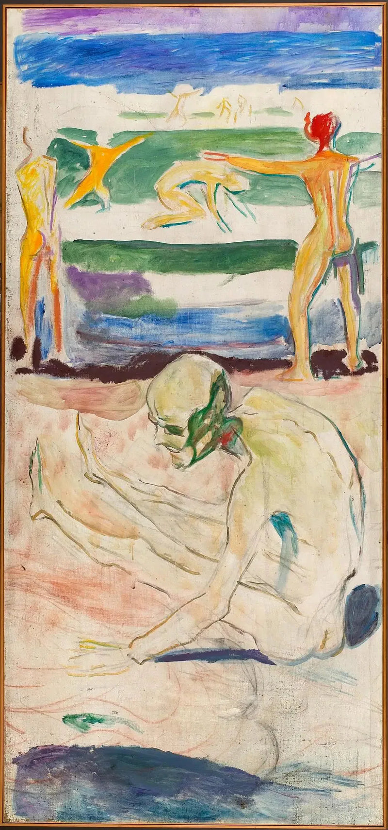 Gamle Mann - Edvard Munch