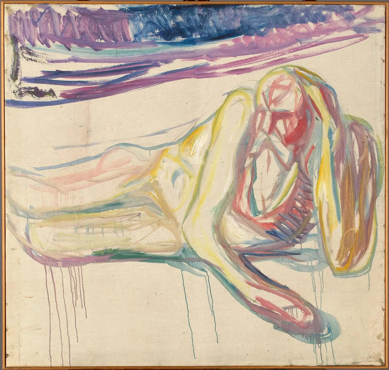 Gamle Mann - Edvard Munch