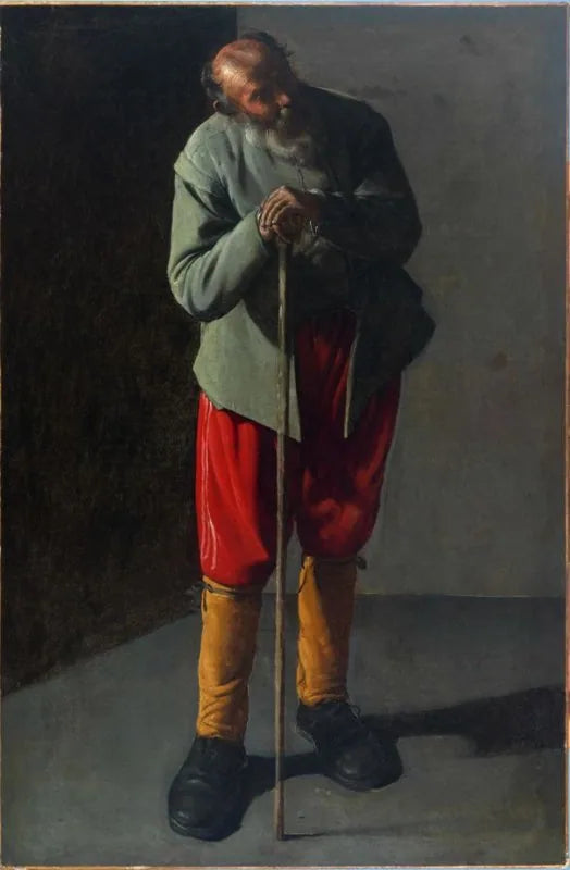 Eldre mann - Georges de La Tour