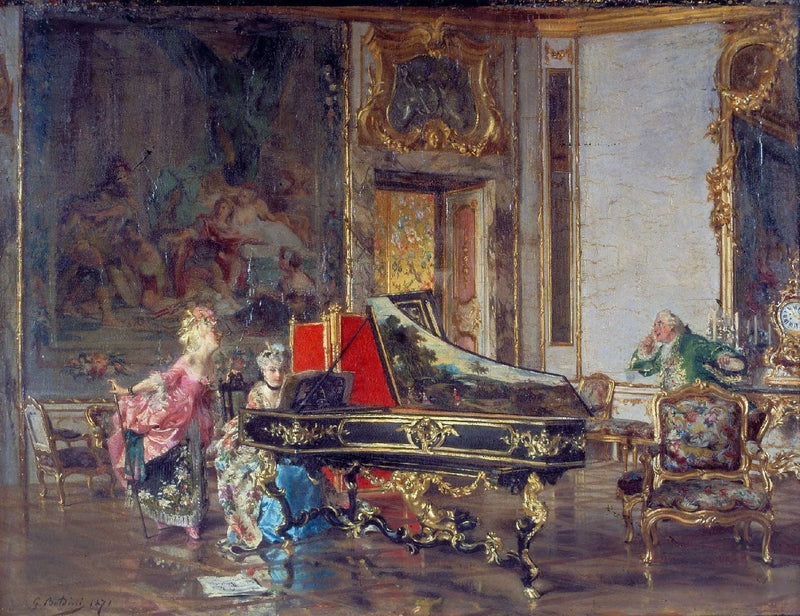 Gammel sang (I) - Giovanni Boldini