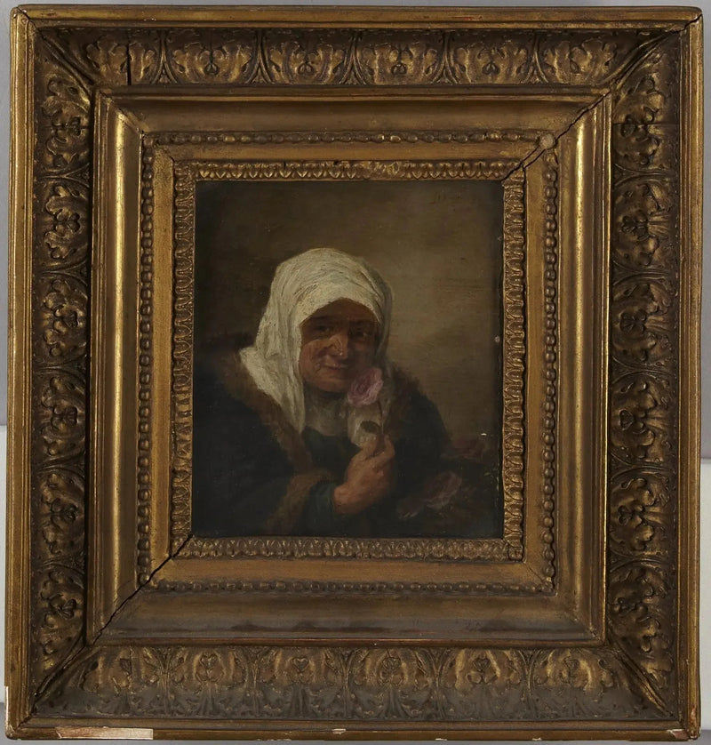 Gammel dame med rosen - David Teniers den Yngre

Source:
Vieille dame à la rose - David Teniers le Jeune