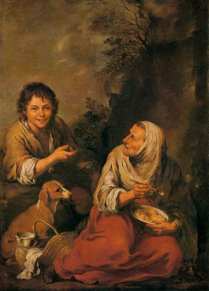 Gammel kvinne og gutt - Bartolomé Esteban Murillo

Source:
Vieille femme et garçon - Bartolomé Esteban Murillo