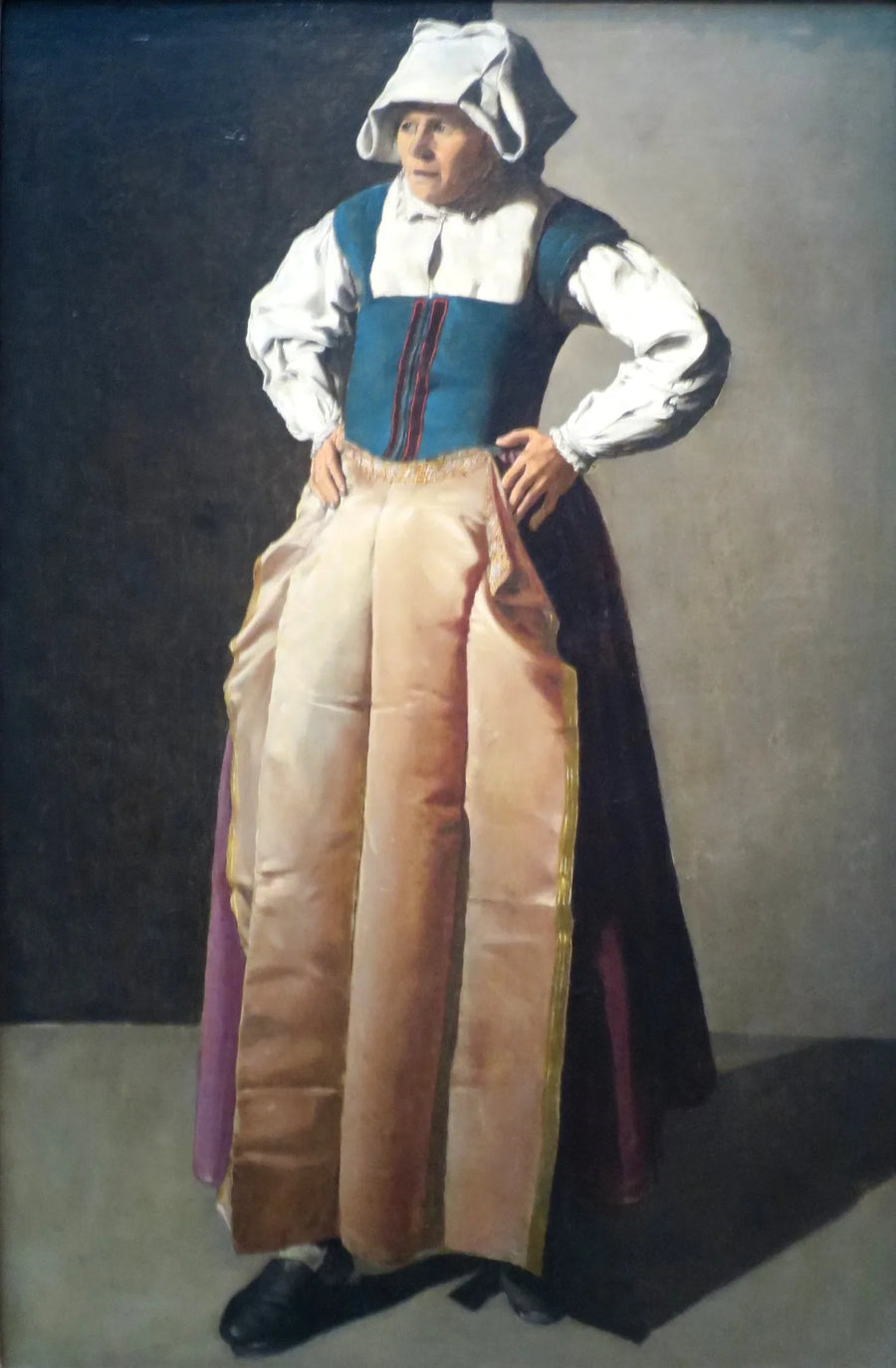 Gammel kvinne - Georges de La Tour