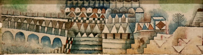 Gamlebyen og broen - Paul Klee
