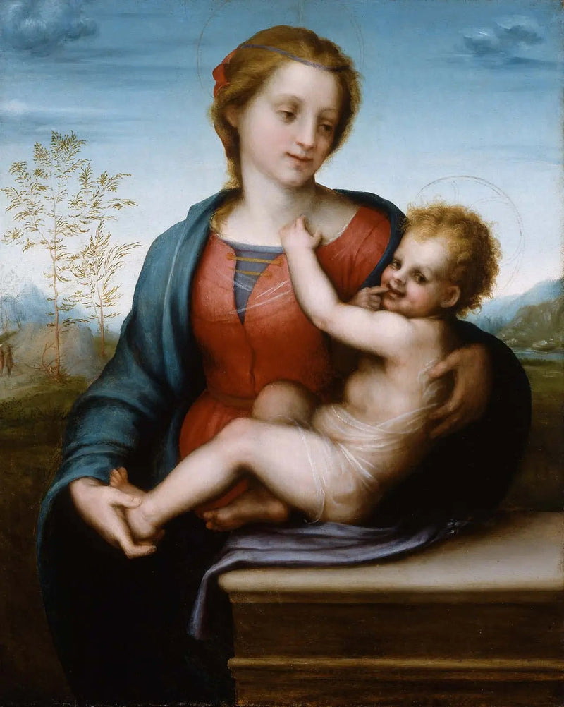 Jomfru med barnet - Andrea del Sarto