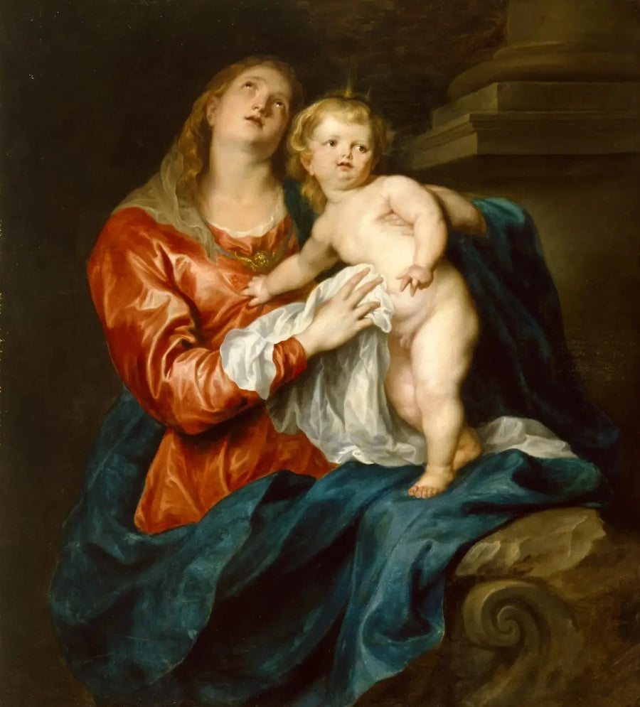Jomfru med barnet. - Antoine van Dyck

Source:
Vierge à l'Enfant. - Antoine van Dyck