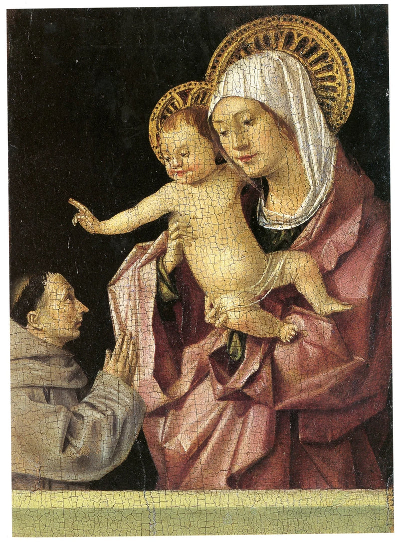 Jomfru med barnet - Antonello de Messine