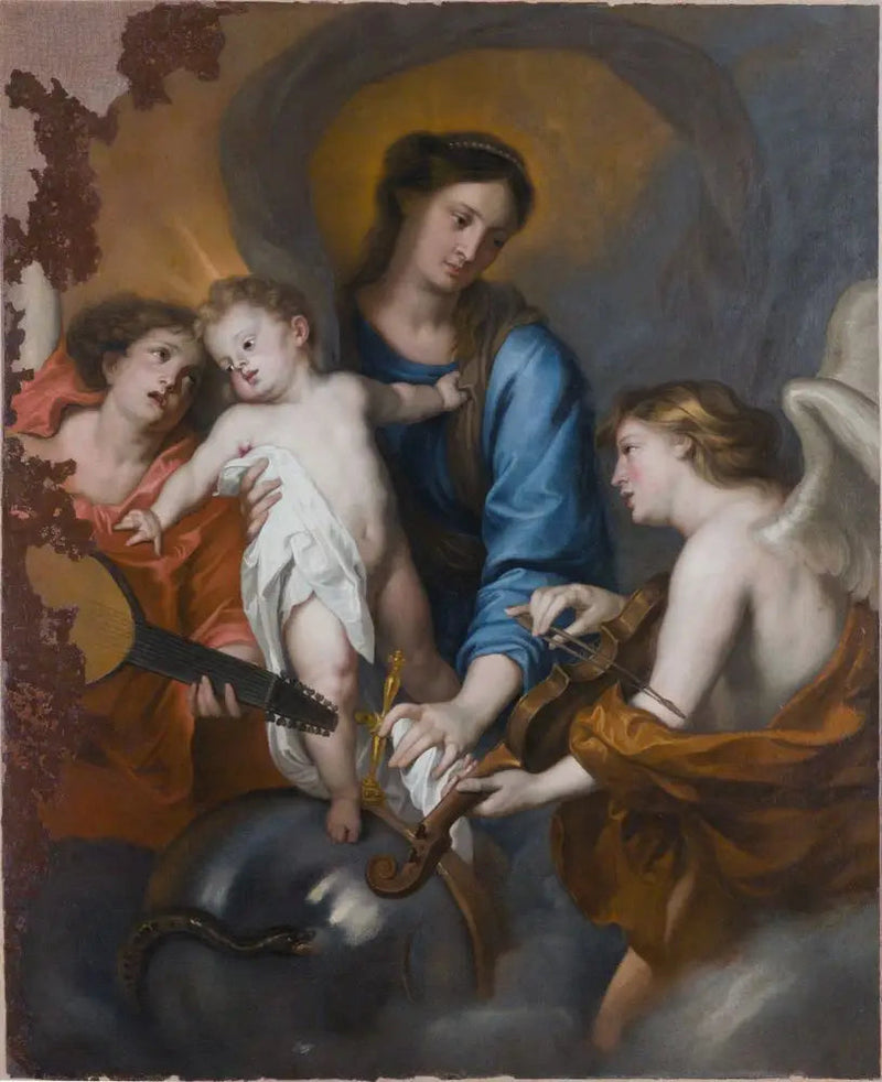 Jomfru med barnet med engler - Antoine van Dyck

Source:
Vierge à l'Enfant avec des anges - Antoine van Dyck