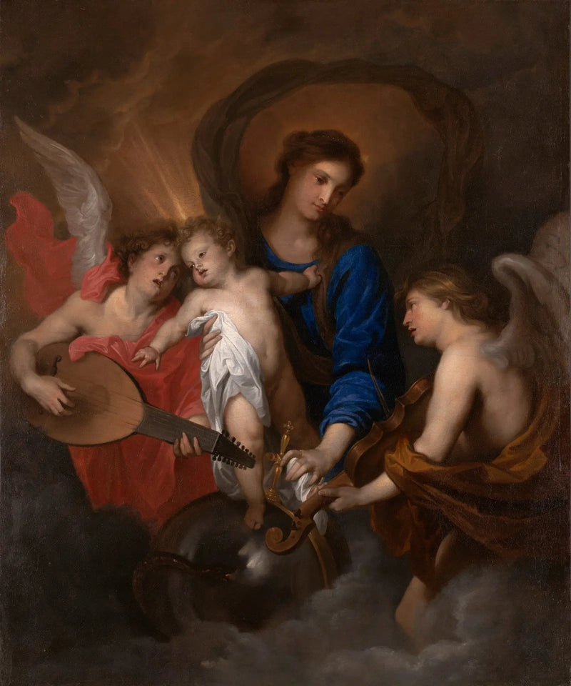 Jomfru med barnet og en musikerengel - Antoine van Dyck

Source:
Vierge à l'Enfant avec un ange musicien - Antoine van Dyck