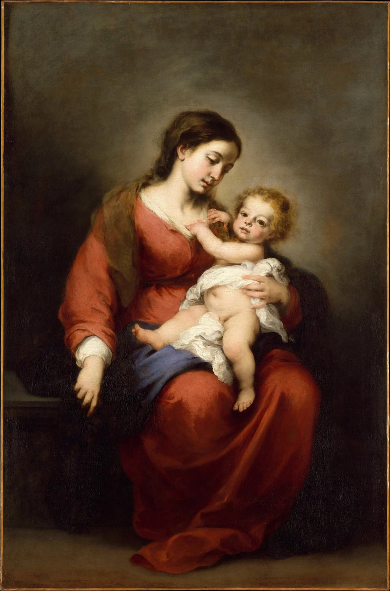 Jomfru med barnet - Bartolomé Esteban Murillo

Source:
Vierge à l'Enfant - Bartolomé Esteban Murillo