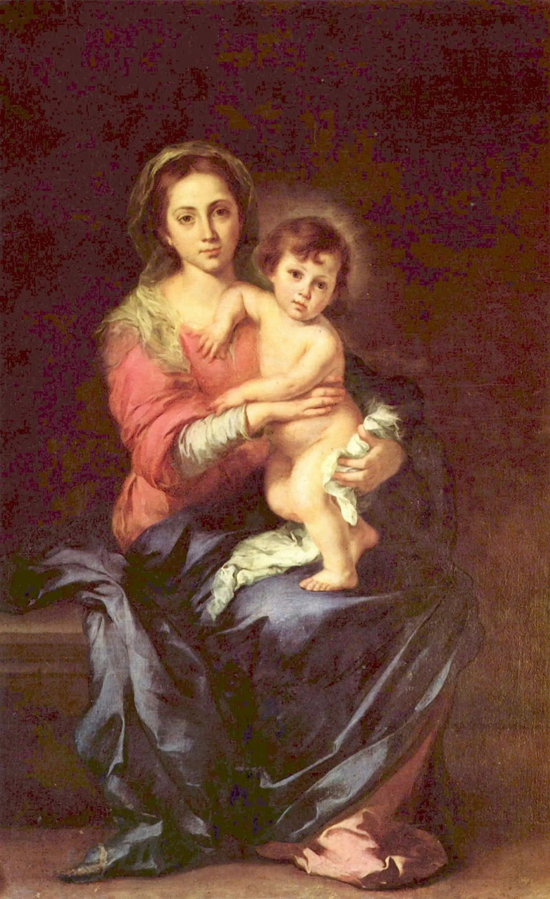 Jomfru med barnet - Bartolomé Esteban Murillo

Source:
Vierge à l'Enfant - Bartolomé Esteban Murillo
