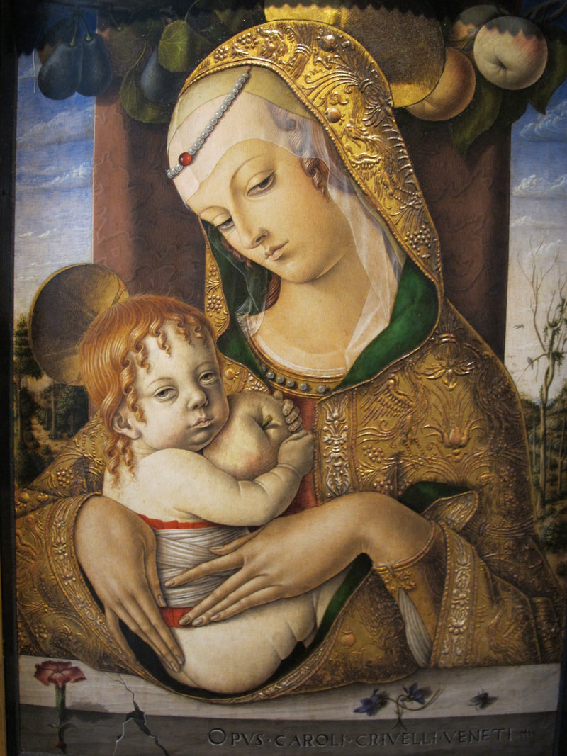 Jomfru med barnet - Carlo Crivelli