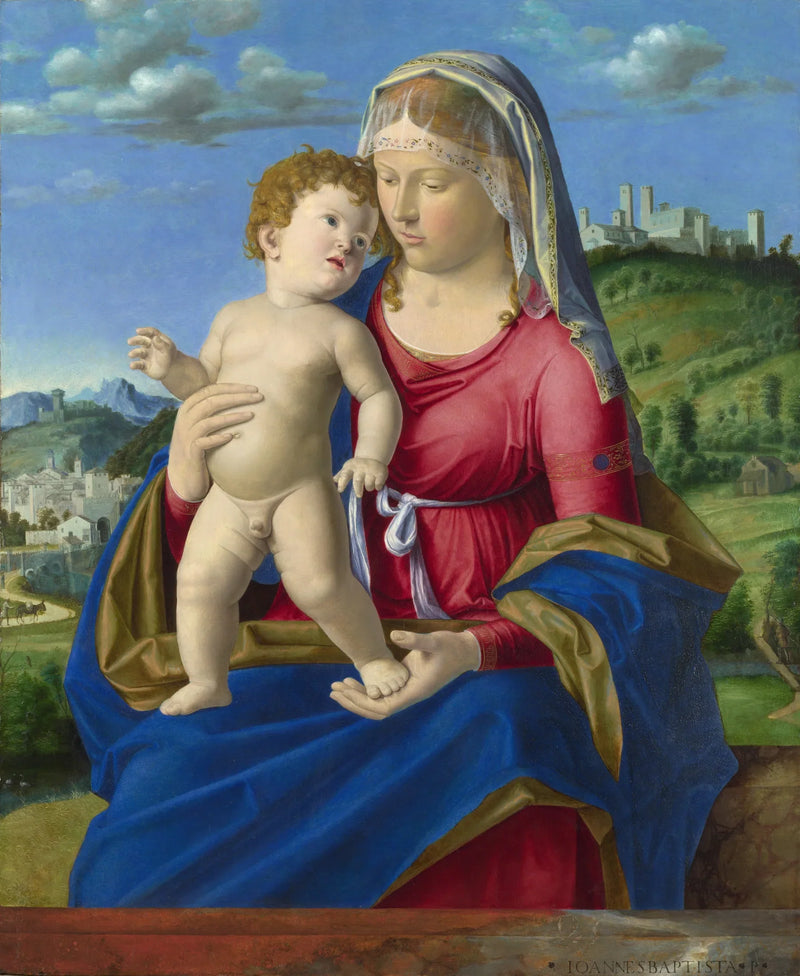 Jomfru med barnet - Cima da Conegliano
