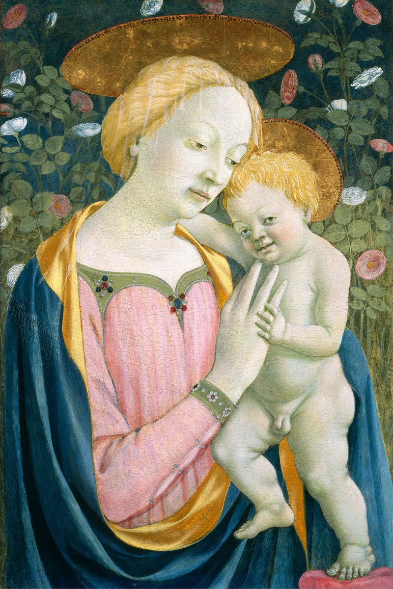 Jomfru med barnet - Domenico Veneziano