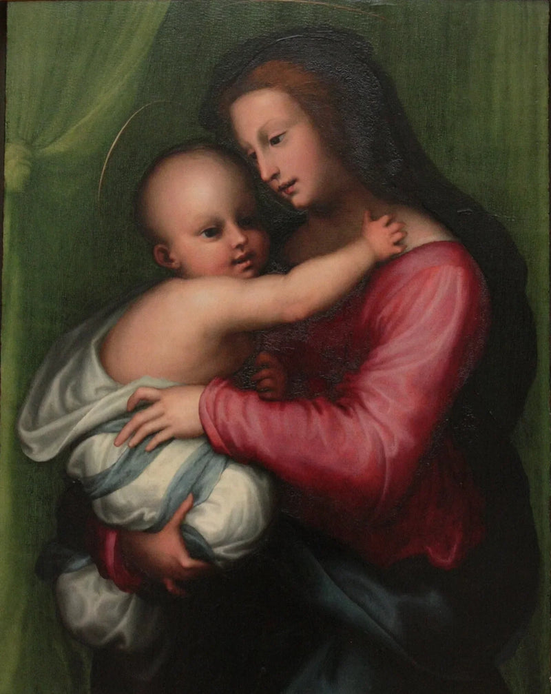 Jomfru med barnet - Fra Bartolomeo