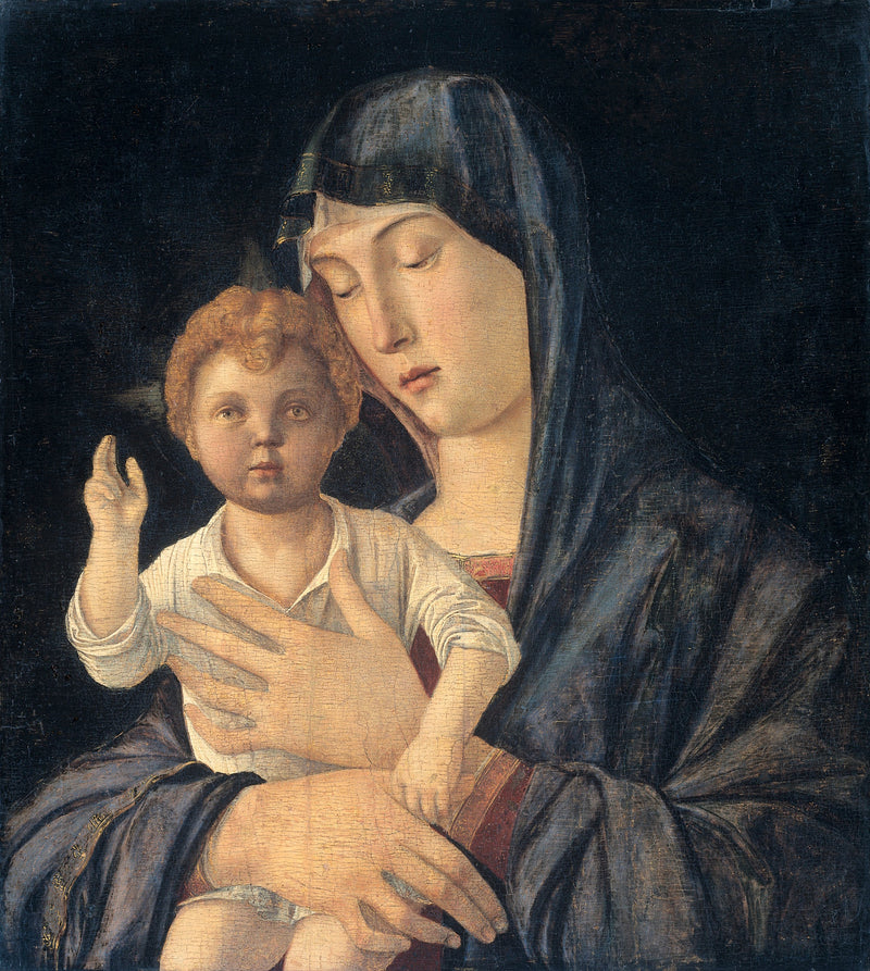 Jomfru med barnet - Giovanni Bellini