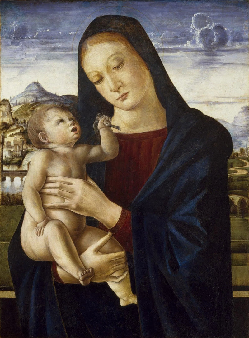 Jomfru med barnet - Giovanni Bellini