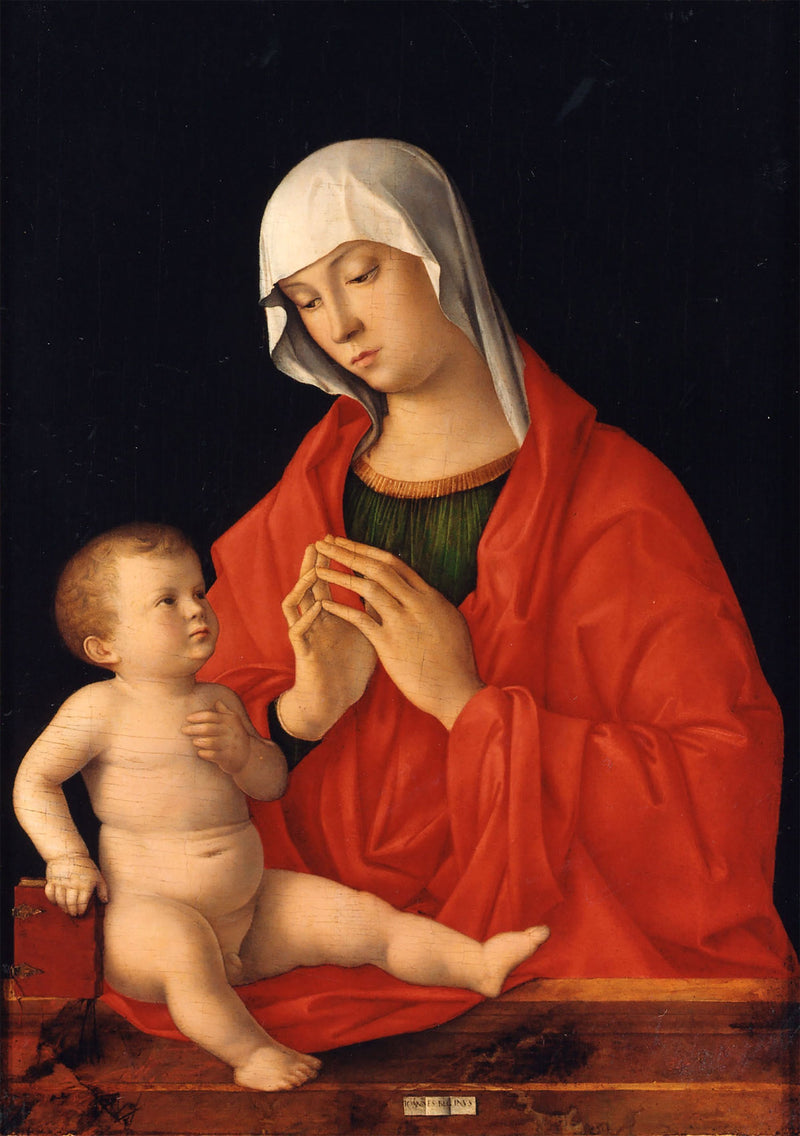 Jomfru med barnet - Giovanni Bellini