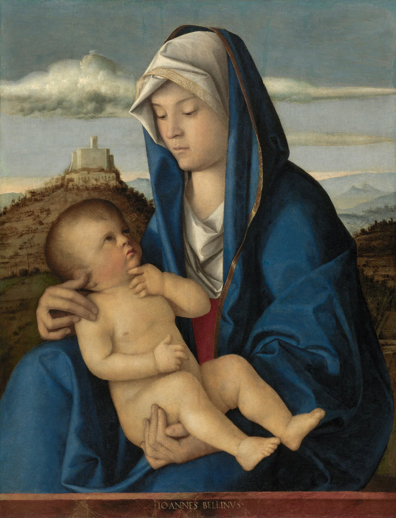 Jomfru med barnet - Giovanni Bellini
