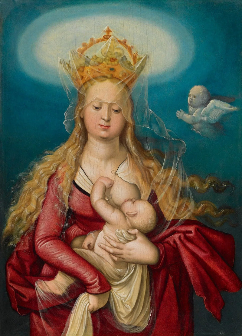 Jomfru med barnet - Hans Baldung Grien