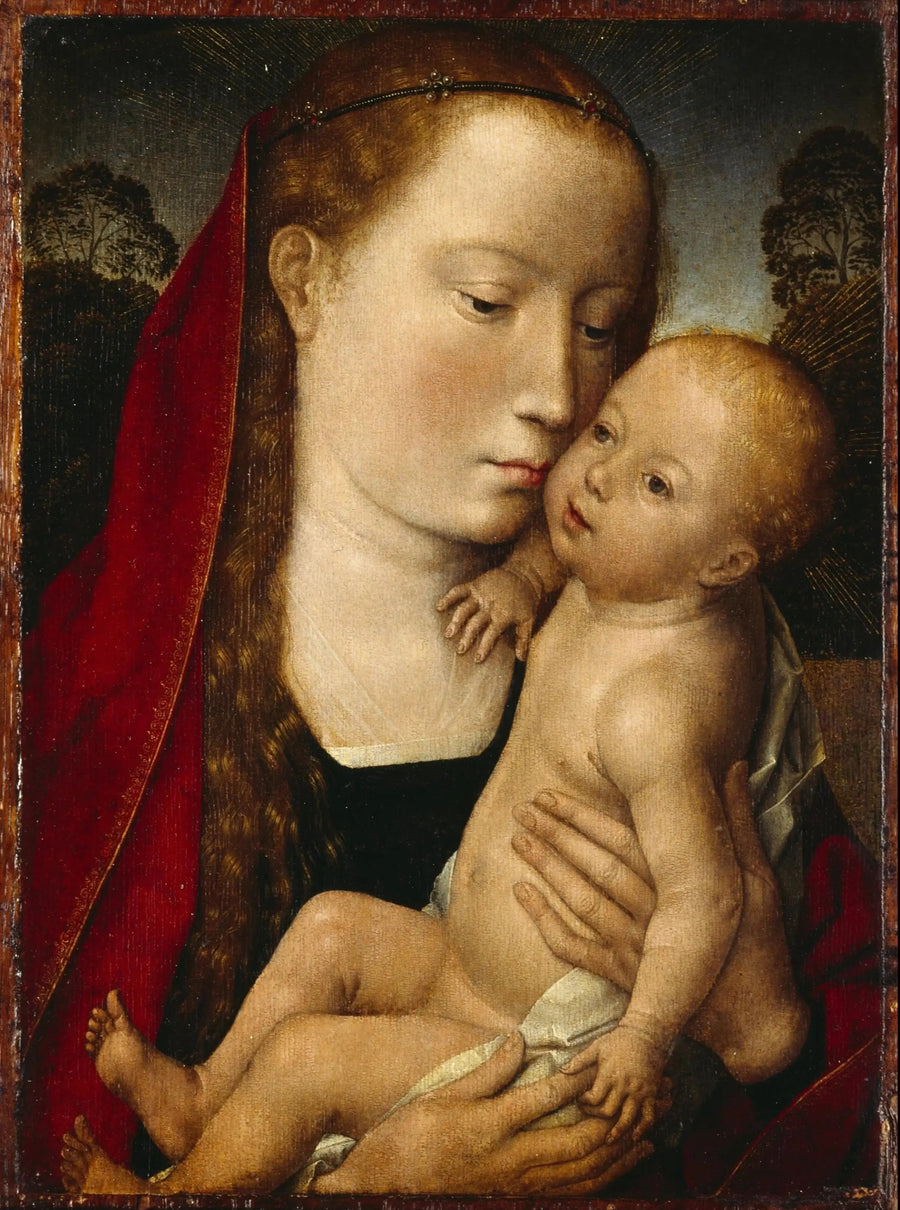 Jomfru med barnet - Hans Memling