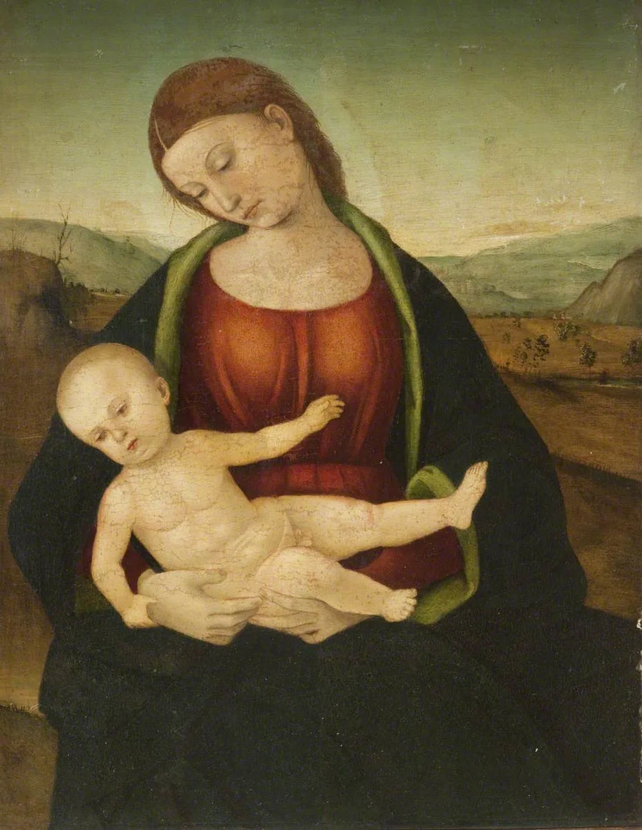 Jomfru med barnet - Luca Signorelli