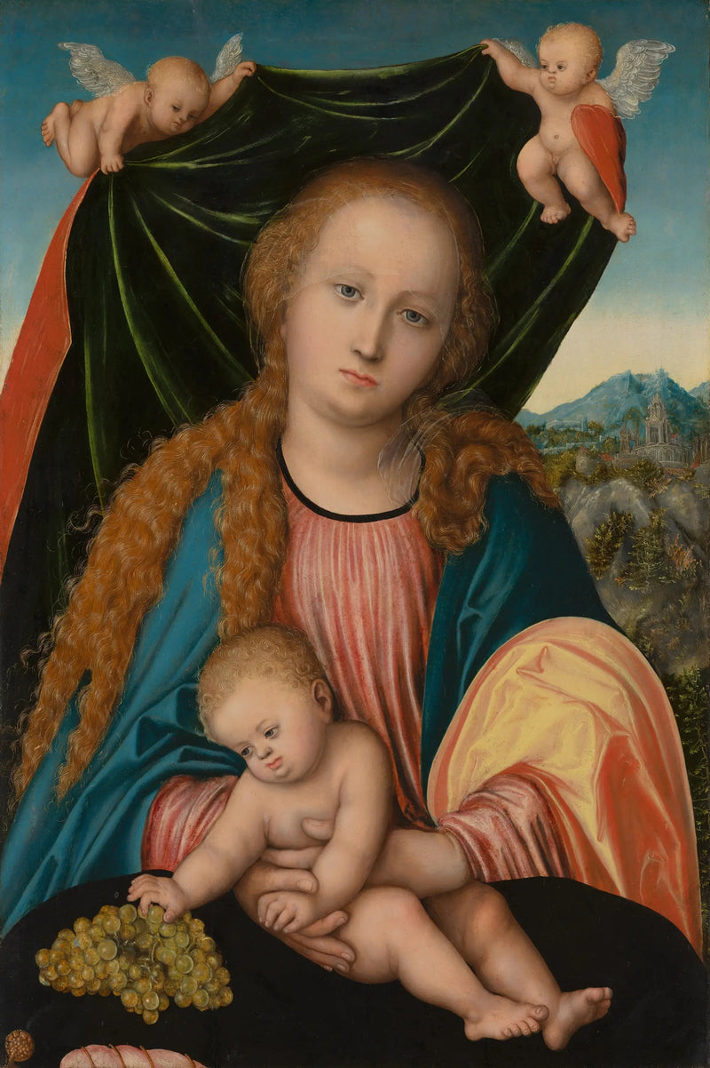 Jomfru med barnet - Lucas Cranach den eldre