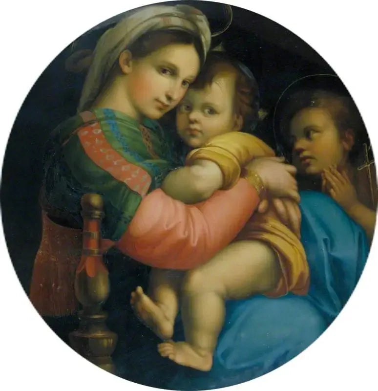 Jomfru med Barnet (Madonna della Seggiola) - Raphael Sanzio