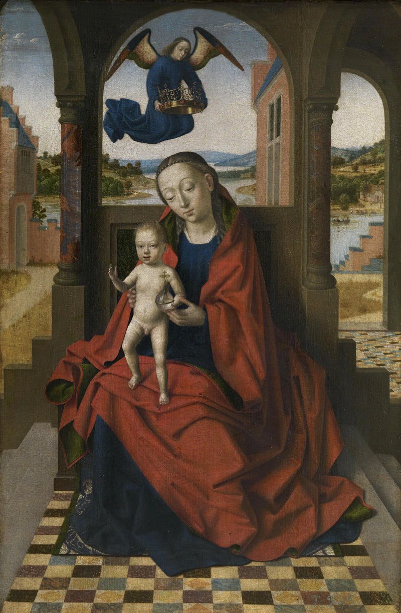 Jomfru med barnet - Petrus Christus