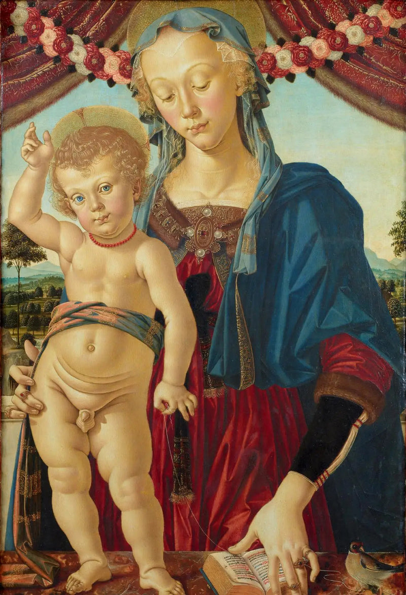 Jomfru med barnet - Pietro Perugino