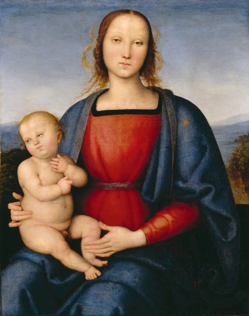 Jomfru med barnet - Pietro Perugino